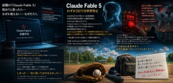 Claude Fable 5　使おうと思ったら・・・